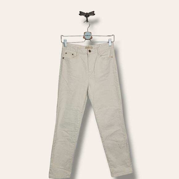 🔴 3/$25 The Raw Denim Made In Seoul Estudio Niksen Jean M Neutral High Rise - Picture 1 of 13